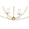 Z-Lite Shannon Chandelier, 6-Light, 42 In.W x 19.25 In.H, Rubbed Brass/white 3040-42RB - alternate 8